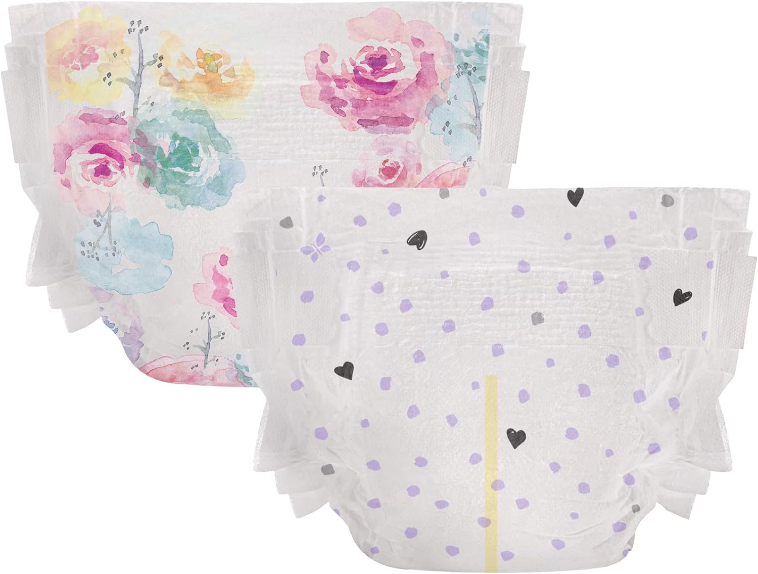 The Honest Company Clean Conscious Diapers | Plant-Based, Sustainable | Classic Stripes + Feeling Nauti | Super Club Box, Size 3 (16-28 lbs), 136 Count - Image 2